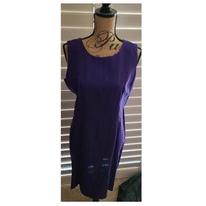 Women's Purple Shift Dress